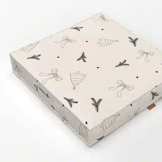 Bodenkissen Weihnachtsillustration