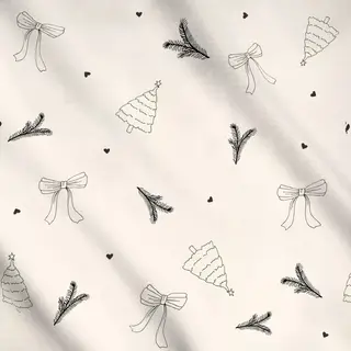 Meterware Weihnachtsillustration