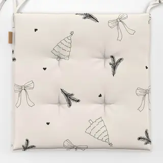 Sitzkissen Weihnachtsillustration