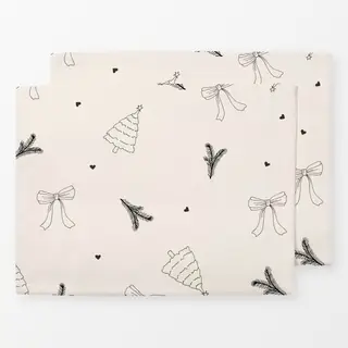 Tischset Weihnachtsillustration