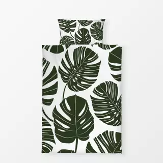 Bettwsche Urban Jungle Monstera von Sophie Augustin Illustration - Der  Onlineshop fr Heimtextilien aus Europa