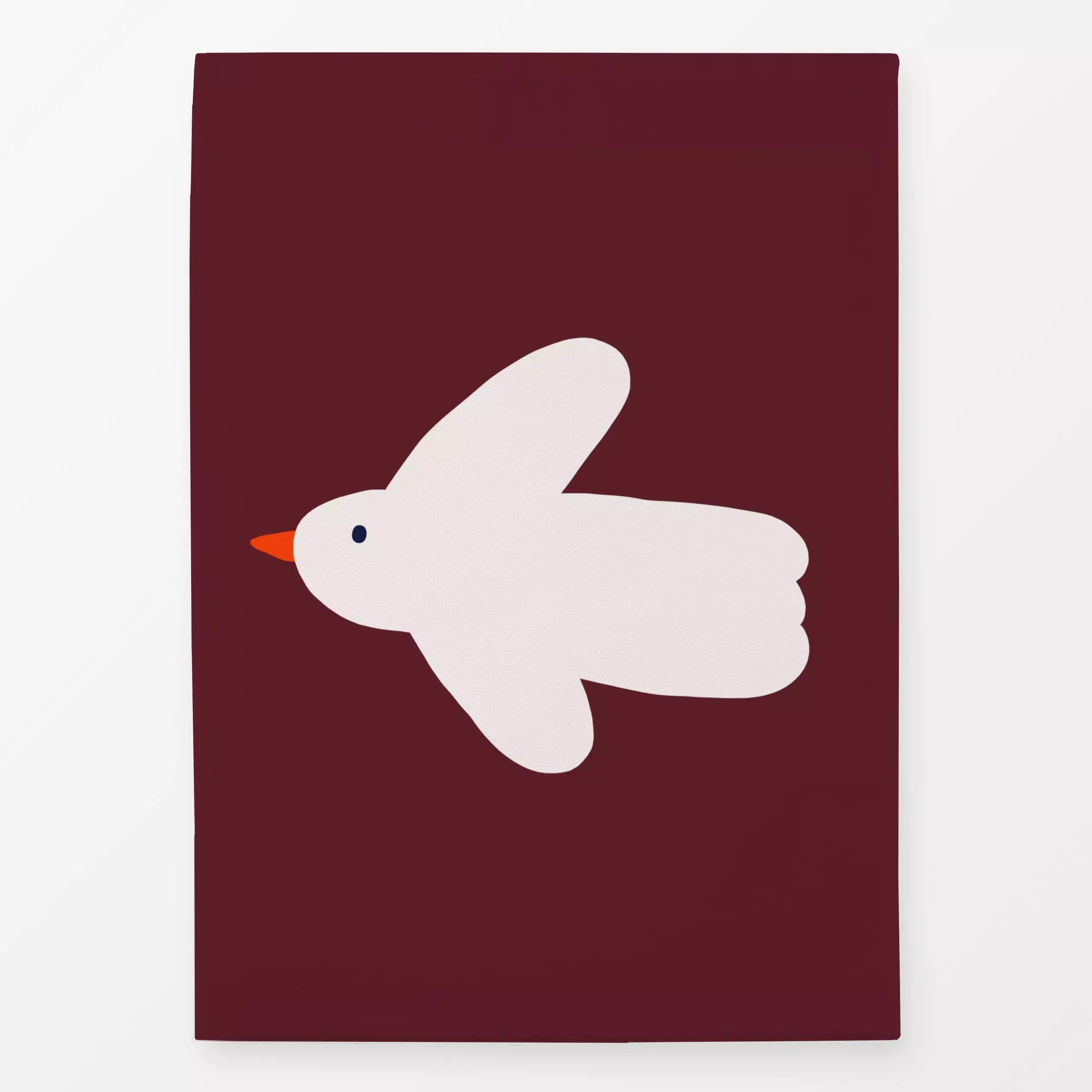Geschirrtücher Vogel - Kinderzimmer & Motive für Kinder, Tiere, Anlässe - von „Maren Gross "; minimal, Wolken & Himmel, Voge...