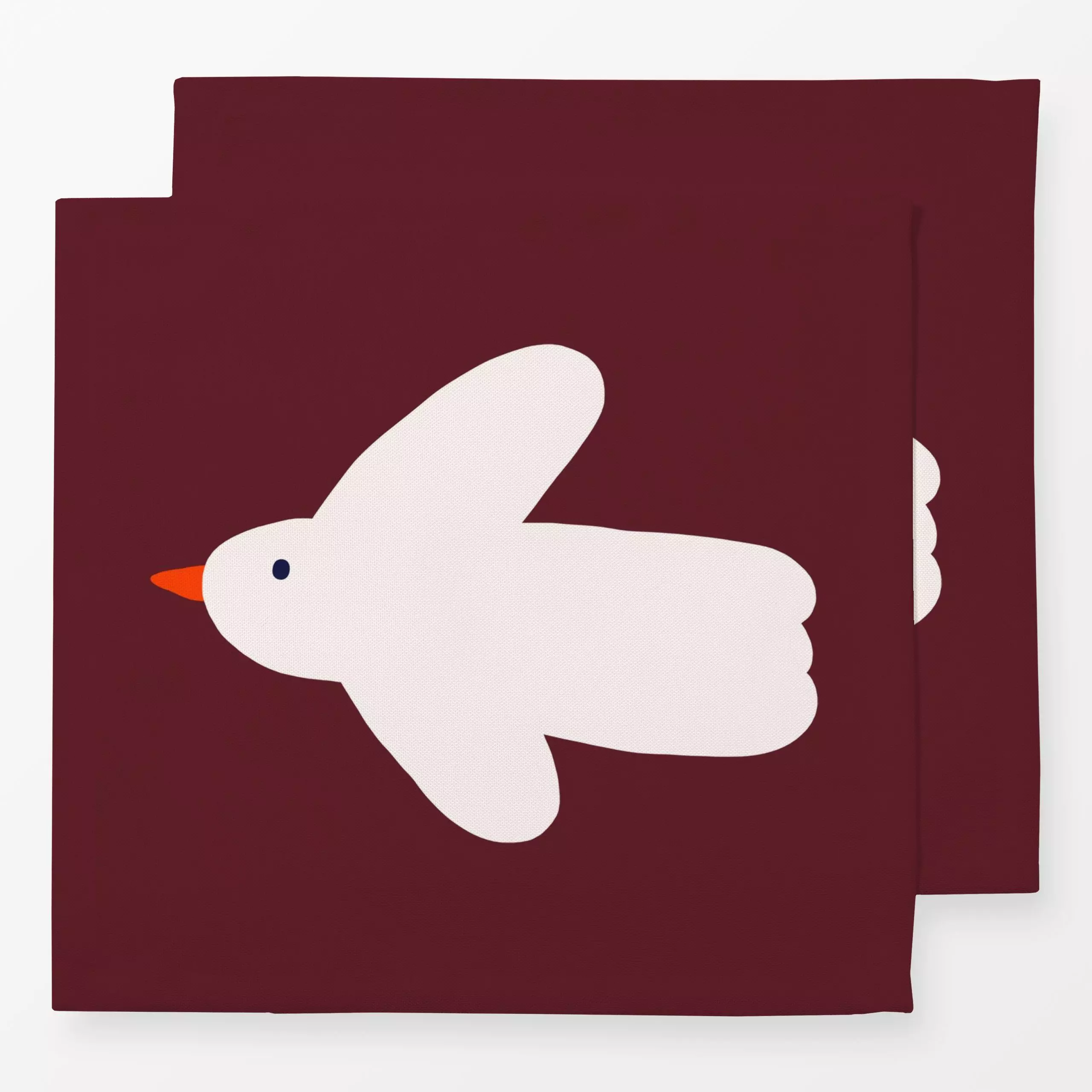 Servietten Vogel - Kinderzimmer & Motive für Kinder, Tiere, Anlässe - von „Maren Gross "; minimal, Wolken & Himmel, Vogel, K...