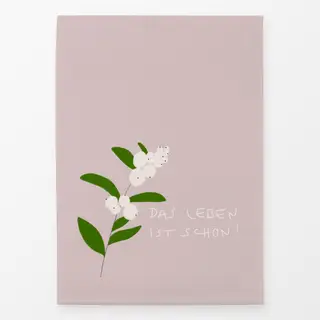 Geschirrtücher Das Leben ist schön!