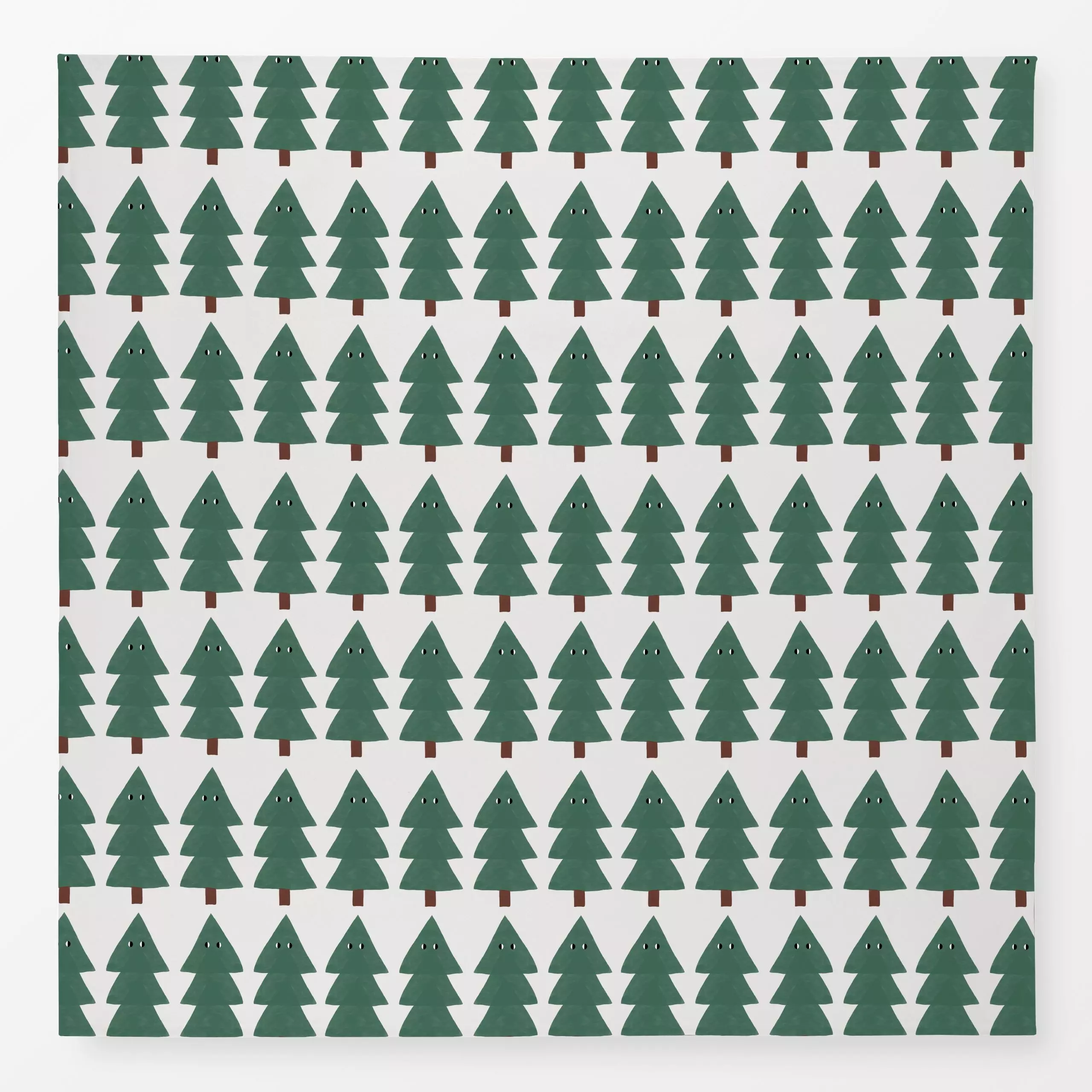 Tischdecke Bert der Baum - Weihnachten, Winter, Pflanzen & Botanik - von „Studio ROSAGRAU"; Zeichnung, Bäume, Weihnachtsbaum...