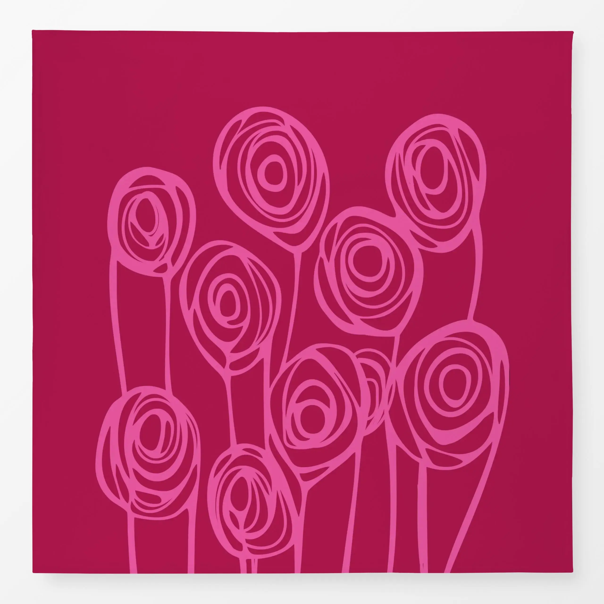 Tischdecke Crazy Flowers, Blumen, Sommer, von Andrea Haase