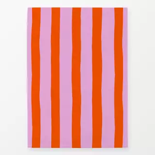 Geschirrtücher Streifen rosa rot