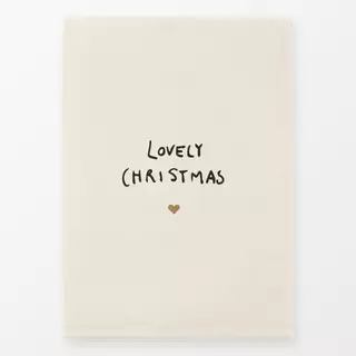 Geschirrtuch Lovely Christmas love