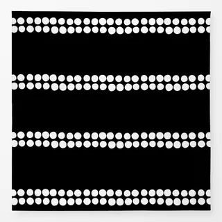 Tischdecke Black&White: Dots 1