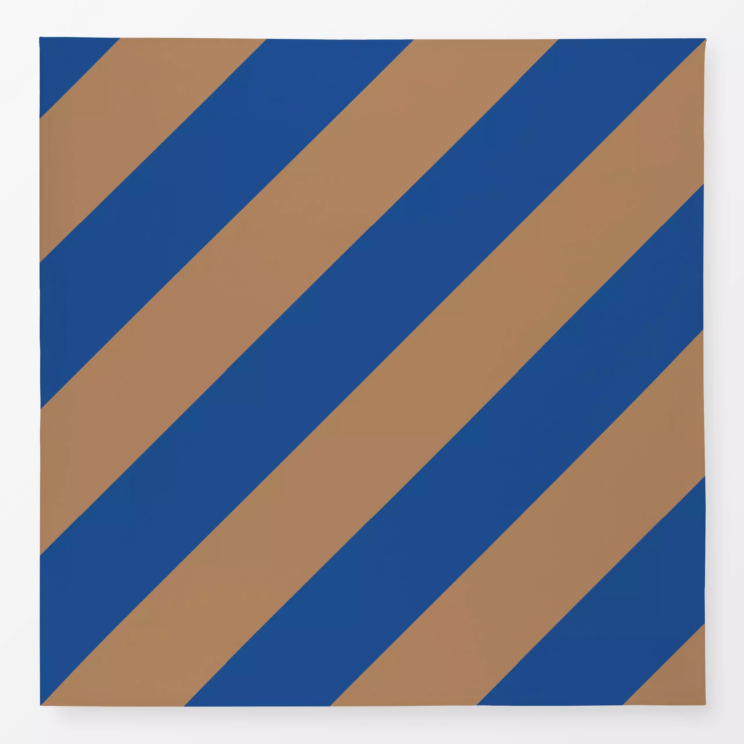 Tischdecke Diagonale Streifen Braun&Blau - Herbst, Winter, Symbole & Muster - von „Lisa Jasmin Bauer"; minimal, trend, minim...