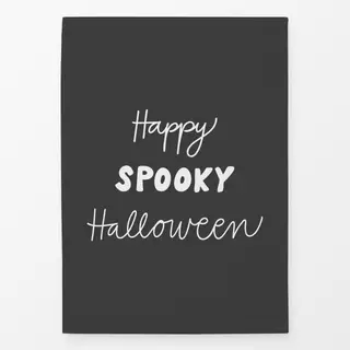 Geschirrtücher Happy Spooky Halloween dunkel