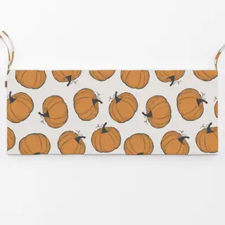 Bankauflage Kürbisorange