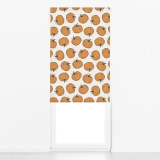 Raffrollo Kürbisorange