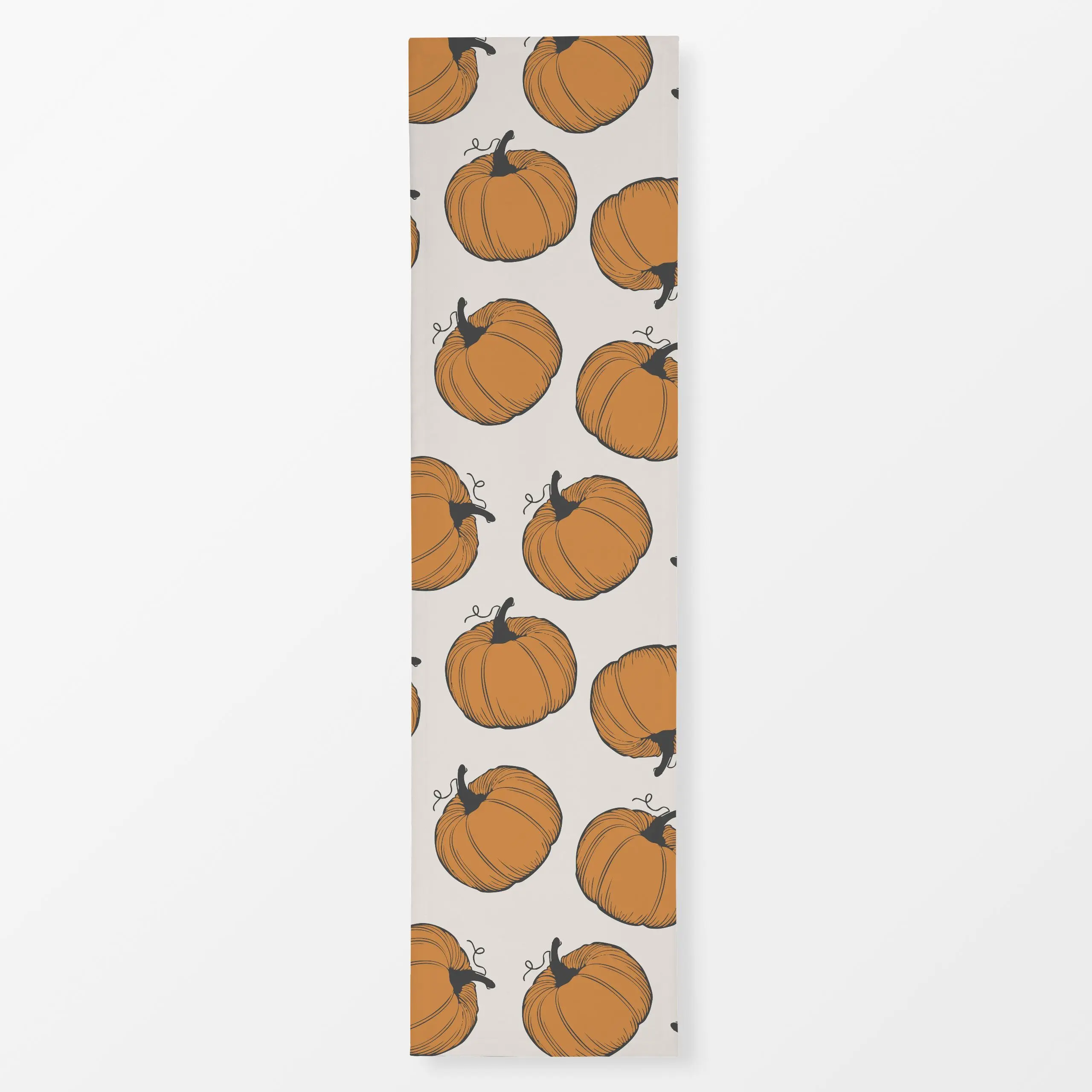 Tischläufer Kürbisorange - Herbst, Gemüse - von „Sara Maria"; Frucht, Herbst, herbstlich, Halloween, Pumpkin, Kurbis, herbst...