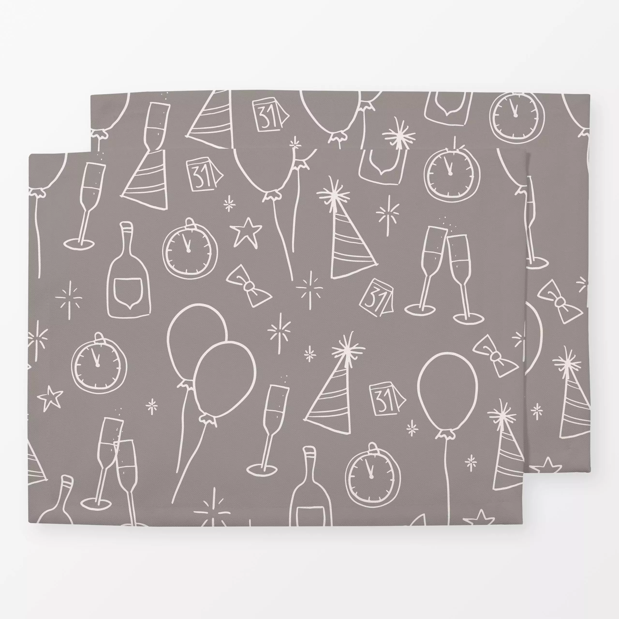 Tischset Party Pattern, von Kruth Design