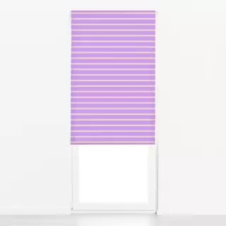 Raffrollo Fun Stripes lilac