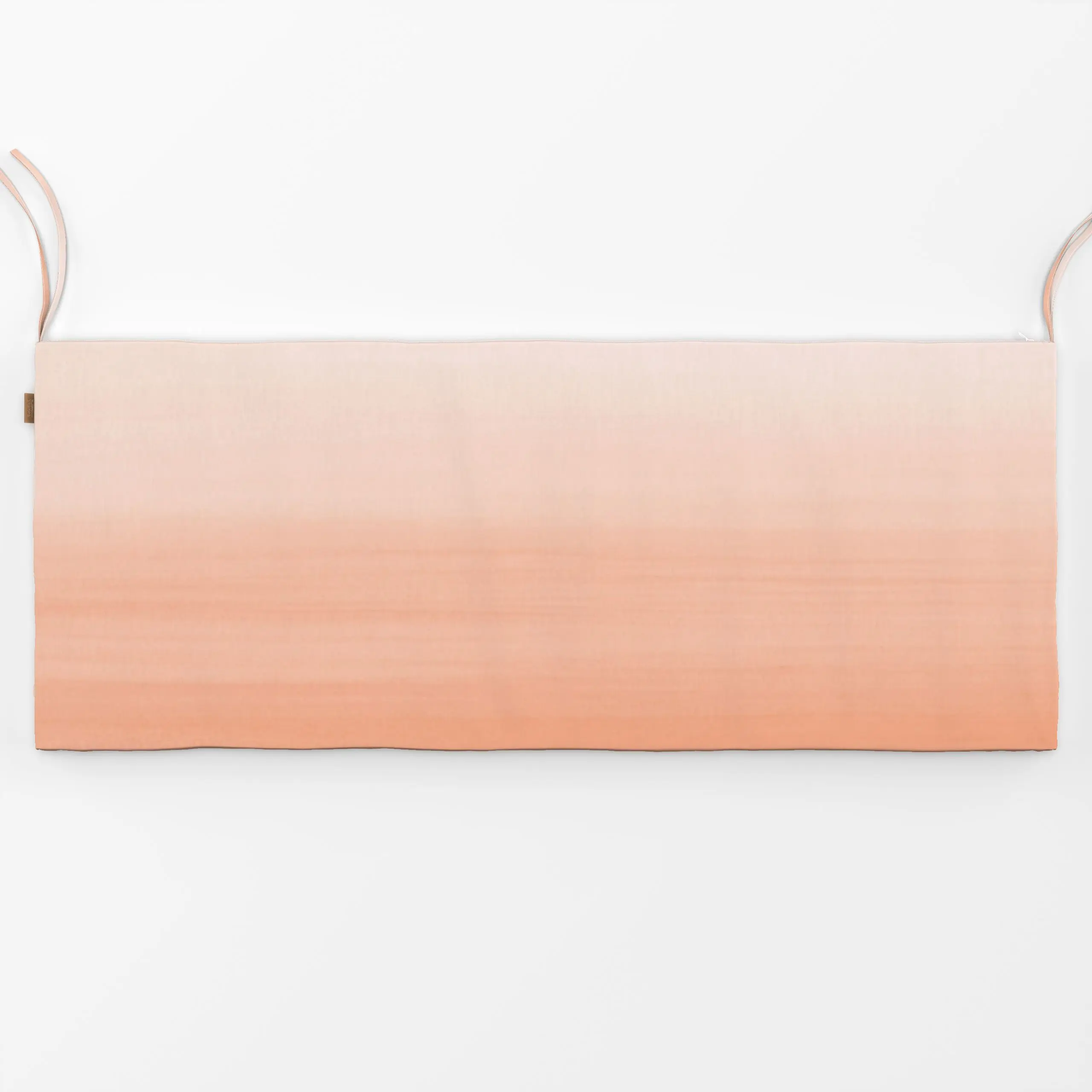 Bankauflage Peach Watercolor Gradient - Symbole & Muster - von „Nouveau Prints"; Aquarell, abstrakt, Farbverläufe, painting,...