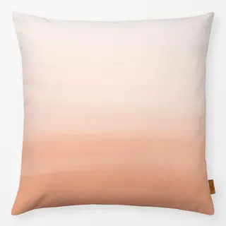 Kissen Peach Watercolor Gradient