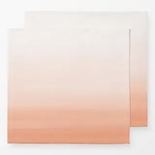 Servietten Peach Watercolor Gradient