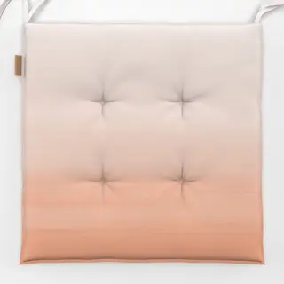 Sitzkissen Peach Watercolor Gradient