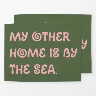 Tischset My Other Home