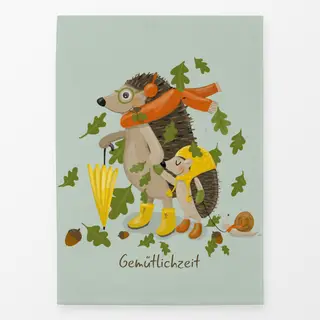 Geschirrtücher Gemütlichzeit mint