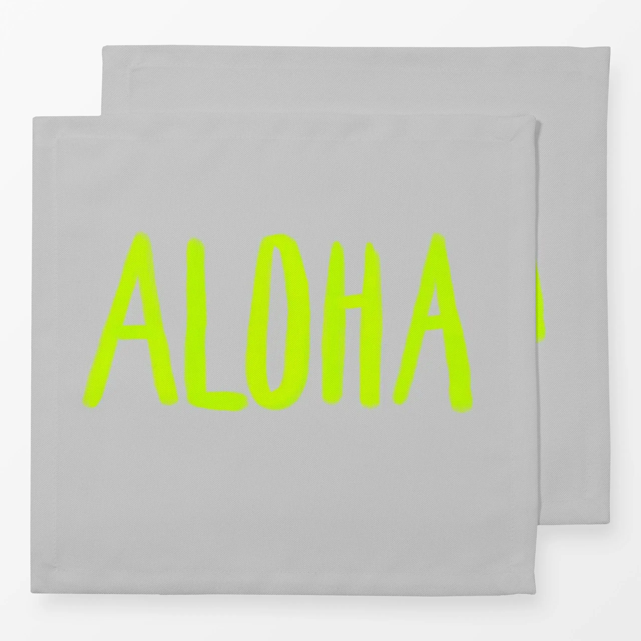 Servietten Aloha - Sprüche & Schriftzüge - von „Ute Arnold"; Sommer, summer, Summerfeeling, hejibiza, Summercollection, somm...