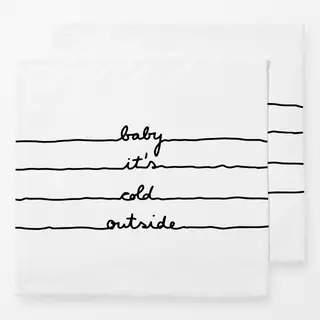 Servietten Baby it's cold outside