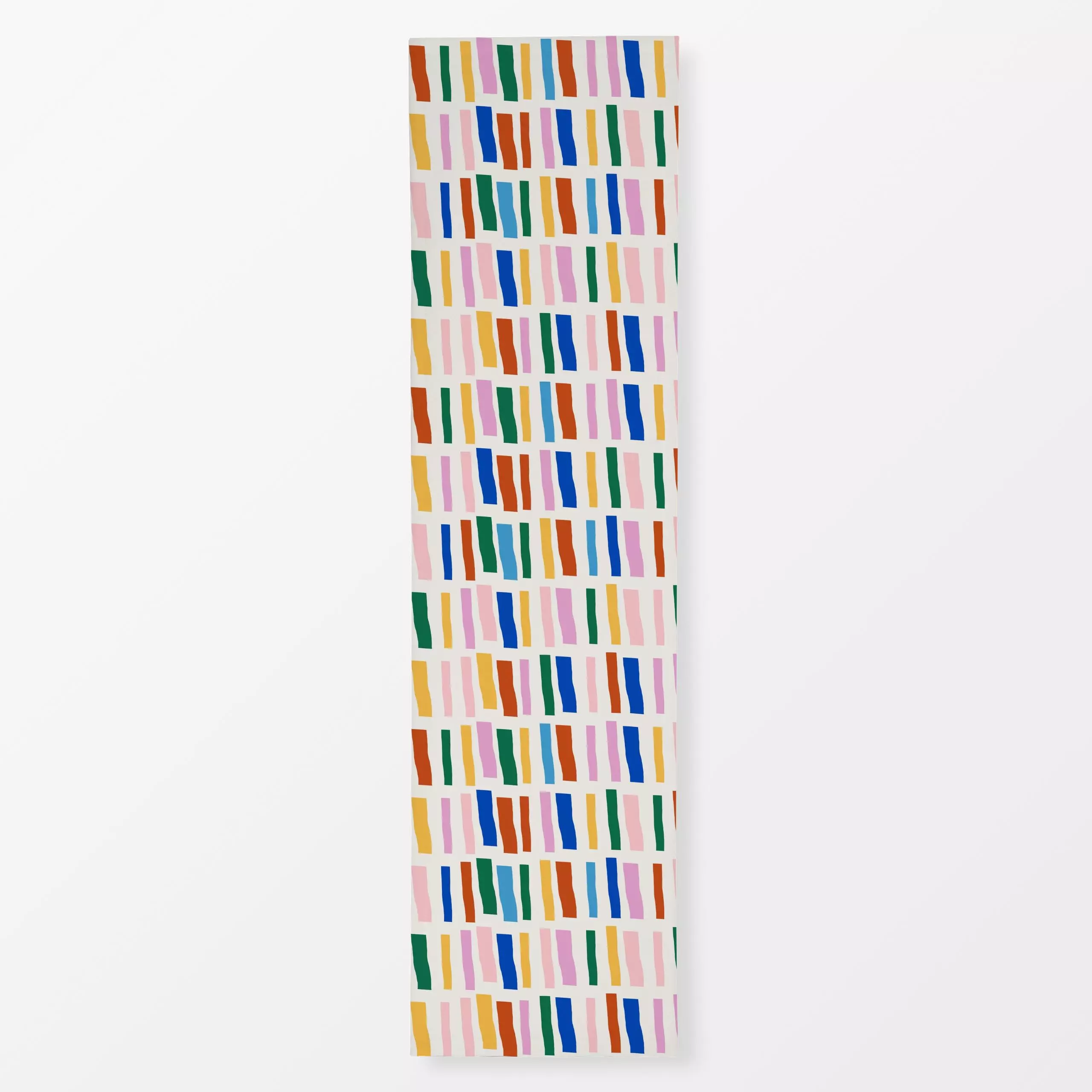 Tischläufer Rainbow Stripes - Liebe, Romantik & Pride, Symbole & Muster - von „Lisa Jasmin Bauer"; Regenbogen, modern, cutou...