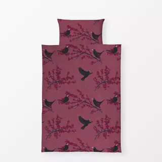Bettwäsche Chirping Beauties rose