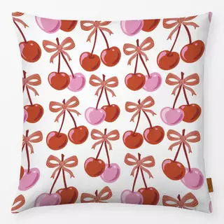 Kissen Valentine cherries with bows