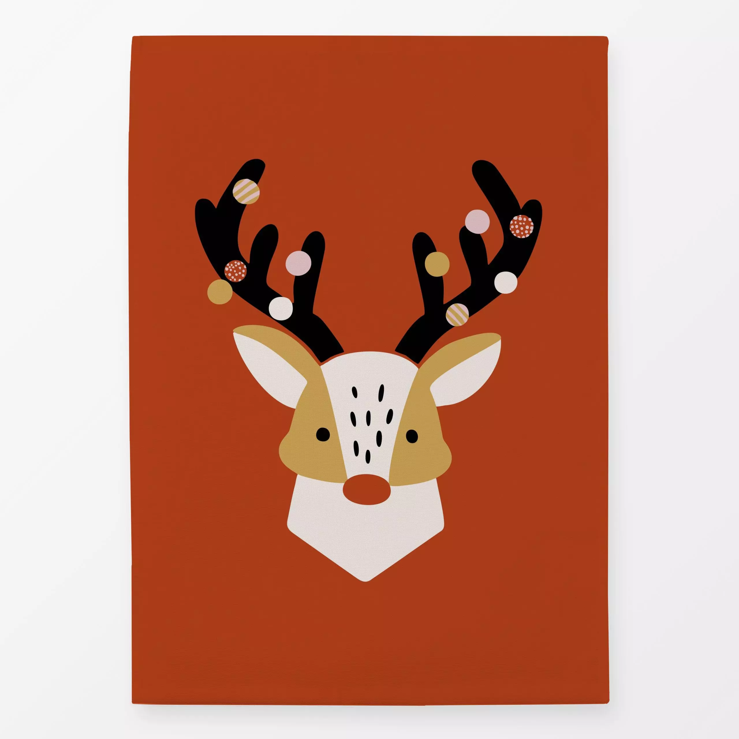 Geschirrtücher Oh deer - Tiere, Weihnachten - von „moDeern Design Studio"; Weihnachten, xmas, weihnachtlich, Weihnachtsdeko,...