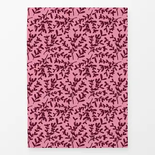 Geschirrtücher Mistletoe Pattern berry pink