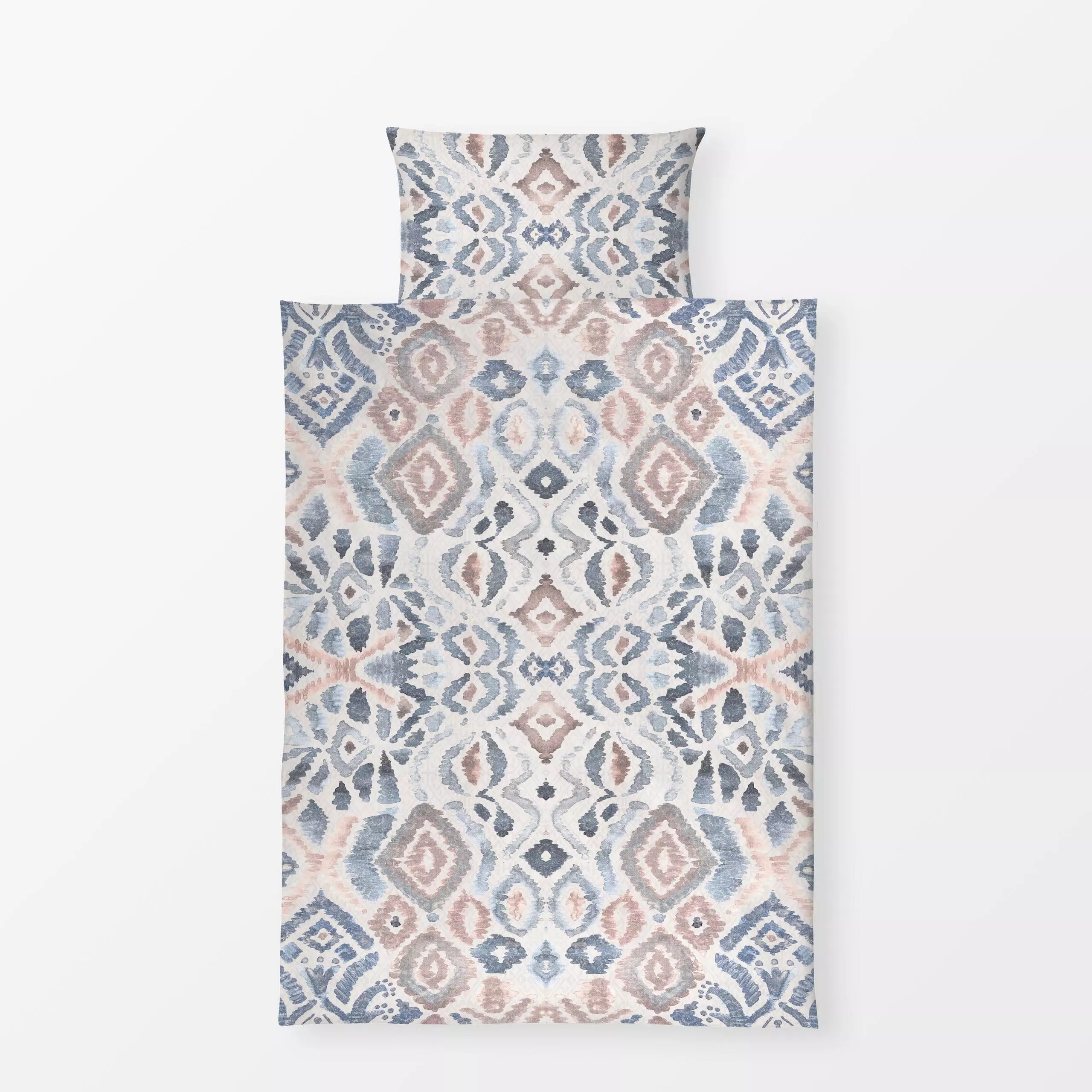 Bettwäsche Pastel Boho Aztec Pattern - Sommer, Symbole & Muster, Retro & Vintage - von „Bloomery Decor"; boho, abstrakt, Ret...