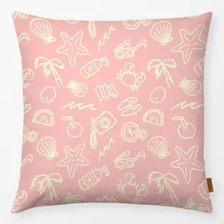 Kissen Roadtrip Essentials Rosa