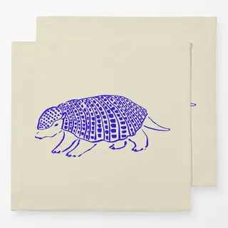 Servietten Mountain Armadillo