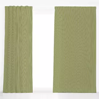Dekovorhang Stripes Christmas Green