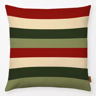 Kissen Streifen Weihnachten