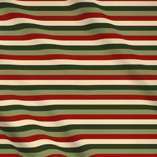 Meterware Streifen Weihnachten