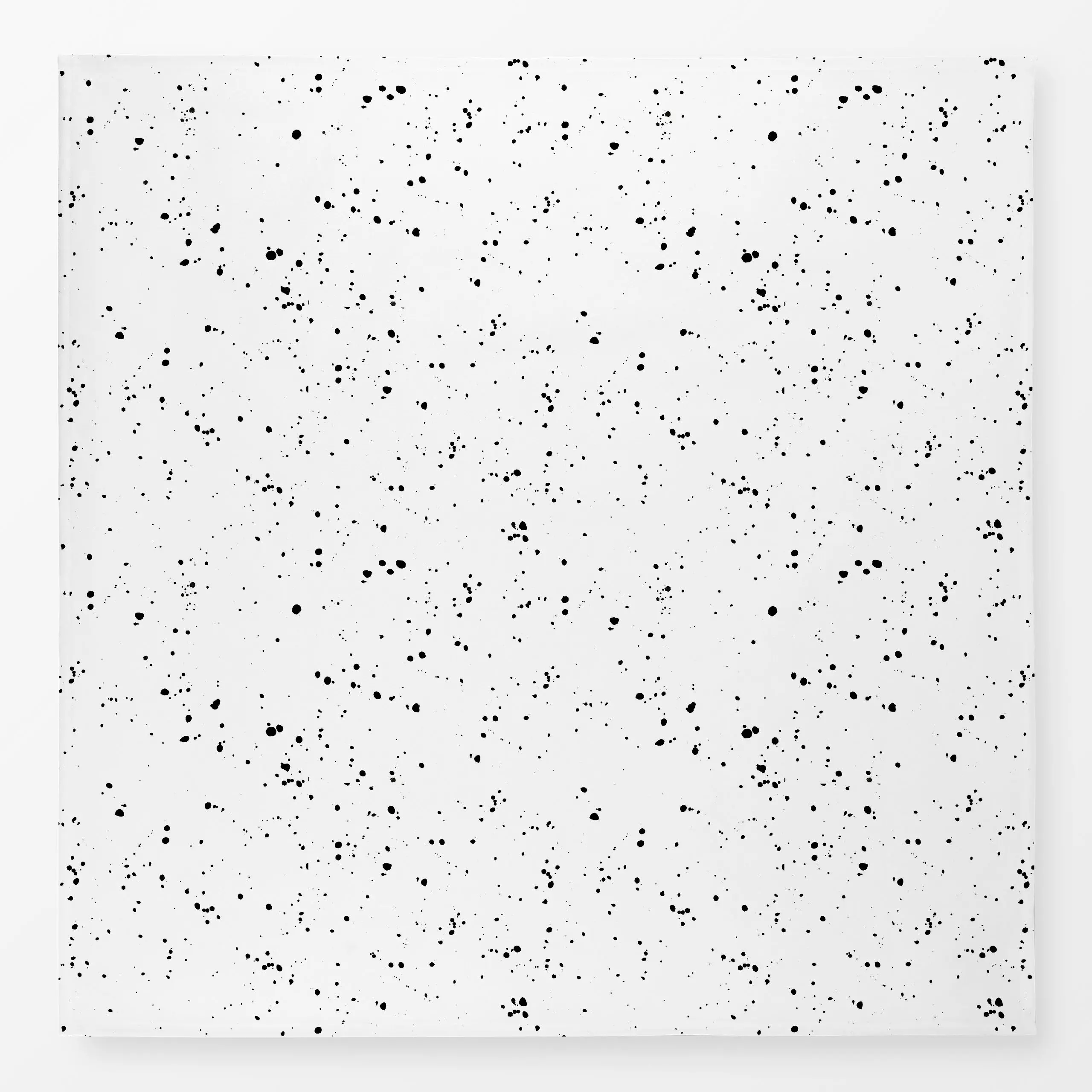 Tischdecke Sprenkel schwarz-weiß - Symbole & Muster - von „Lena Yokota"; Muster, Punkte, gepunktet, Sprenkel, lenayokota, Sc...
