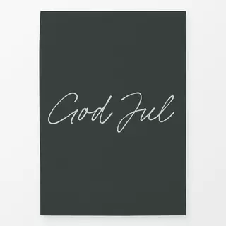 Geschirrtücher Mørkegrøn God Jul