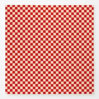 Tischdecke Chess Pattern nude red