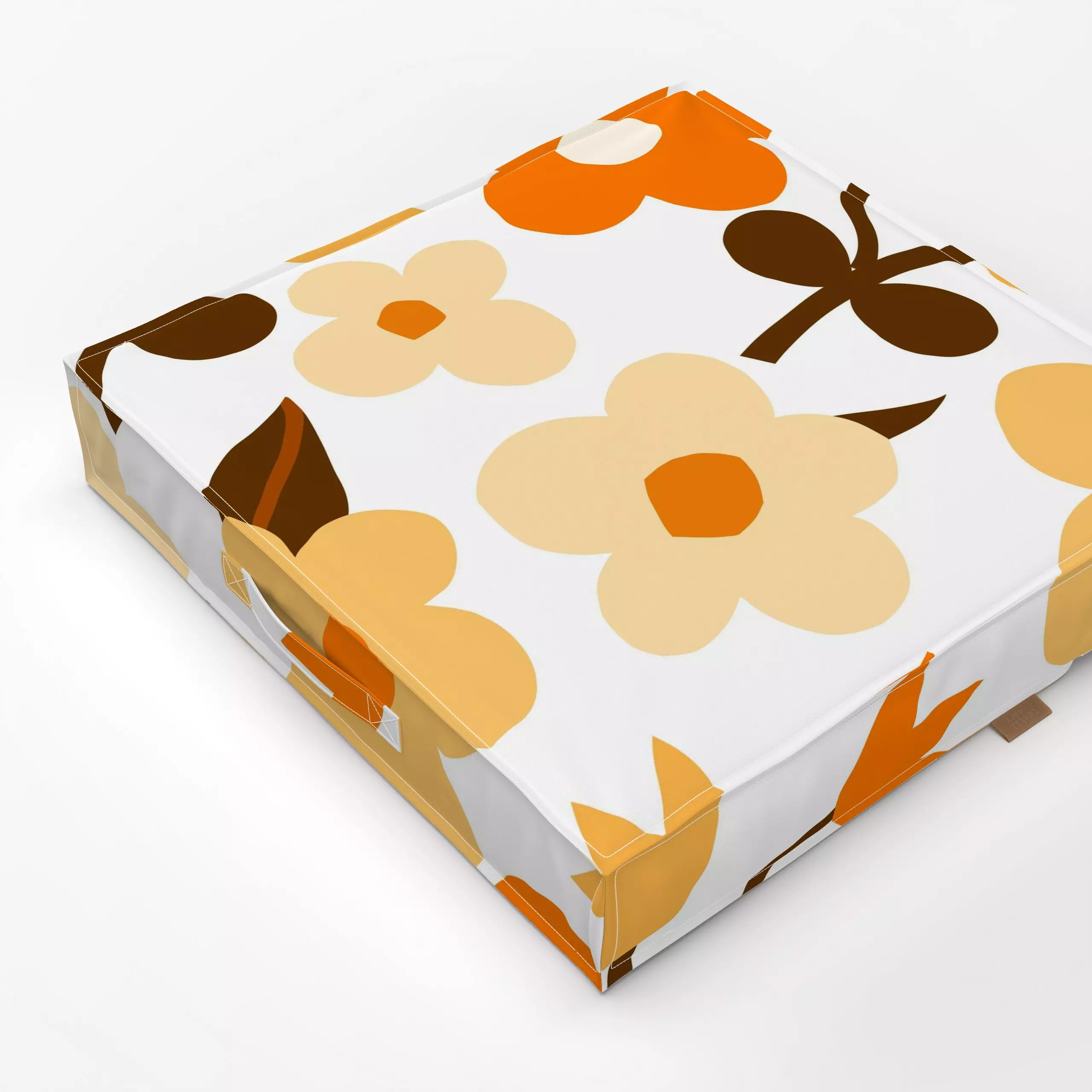 Bodenkissen Sommer Sonne Sonnenschein 1 - Blumen & Florales, Symbole & Muster, Retro & Vintage - von „Uta Naumann"; boho, Mu...