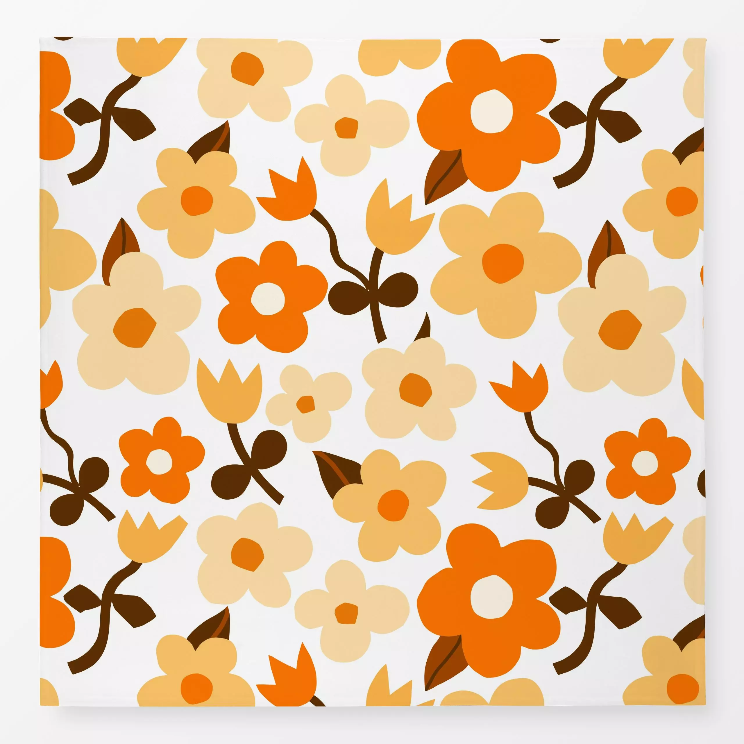 Tischdecke Sommer Sonne Sonnenschein 1, Blumen, gemustert, Sommer, von Uta Naumann