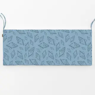 Bankauflage Santorini Seashell Pattern