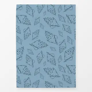 Geschirrtücher Santorini Seashell Pattern