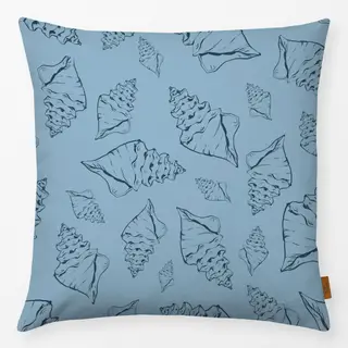 Kissen Santorini Seashell Pattern