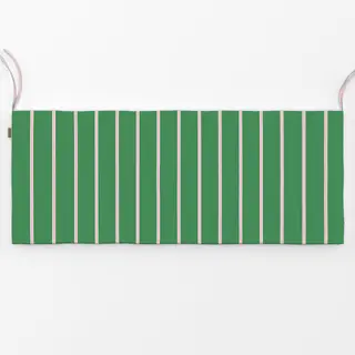 Bankauflage Streifen Grün & Pink