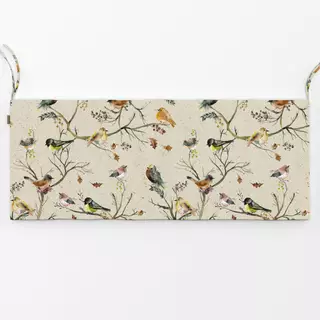 Bankauflage Vogel Tier Herbst Cottage