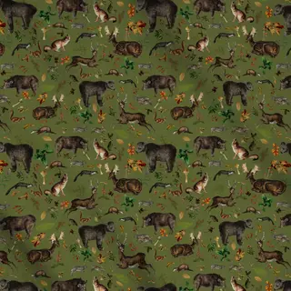 Meterware Vintage Herbst Wald